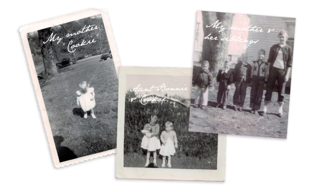 vintage photos of Autumn Walk in sunnyside of young kids